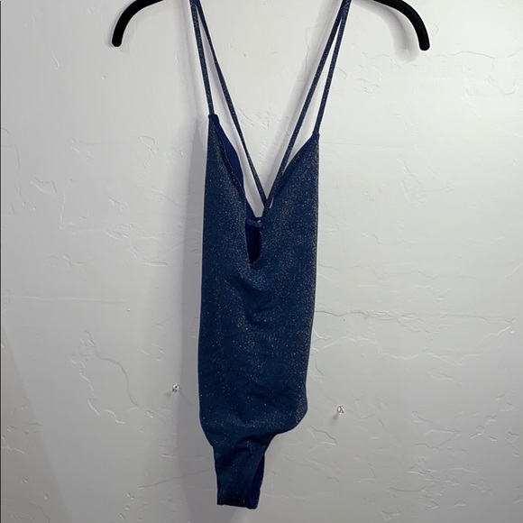 Sparkly blue swimsuit - Picture 3 of 4
